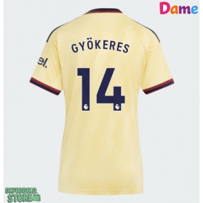 Arsenal Viktor Gyokeres #14 Replika Tredjetrøje Dame 2026-27 Kortærmet